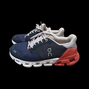 On Running Men's Shoes in Navy and Red